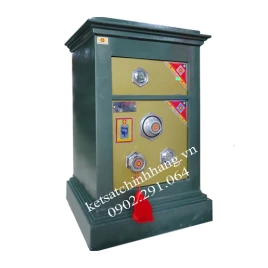 Két Sắt 2 Tầng Việt Tiệp K45-HT Chống Cháy An Toàn Cho Văn Phòng