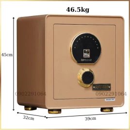Két Sắt Aifeibao HK-A1/D-40TS: Thép Nguyên Tấm, Khóa Vân Tay Chống Dò