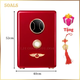 Két sắt AifeiBao HK-A1D-50ALS - Thép đúc, Chống trộm, Vân tay, Bảo hành 12 tháng