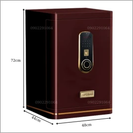 Két sắt AifeiBao HK-A1D-70TLB vân tay thông minh bảo mật nhập khẩu chính hãng