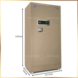 Két Sắt BOFA BF-100ZY: Thép Đúc, Vân Tay, Kết Nối Điện Thoại, An Toàn Cao