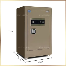 Két Sắt BOFA BF-70ZY Vân Tay Thông Minh, Thép Nguyên Khối, Kết Nối Điện Thoại