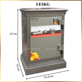 Két Sắt Hòa Phát KS88 Chống Cháy, Đổi Mã, Chất Liệu Cánh Đúc An Toàn