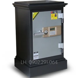 Két sắt chống cháy Welko KD54DT: Thép đúc cao cấp, khóa điện tử