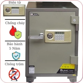 Két Sắt Chống Cháy Bumil BM100-DIGI: Bảo Mật Cao, Thép Nguyên Khối, 5 Năm BH