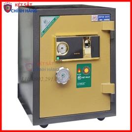 Két sắt chống cháy VN50VT Việt Nhật: Thép đúc 2 lớp, Bảo hành 36 tháng