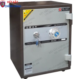 Két Sắt Chống Cháy Trusafe KTS68 Khóa Cơ Đổi Mã - An Toàn Tối Ưu
