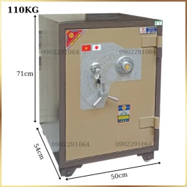 Két Sắt Chống Cháy Việt Tiệp KW99KC Khóa Cơ - An Toàn, Bền Bỉ, Chính Hãng