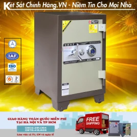 Két Sắt Chống Cháy Welko WE336DM: Bảo Mật Cao, Chất Liệu Thép 2 Lớp