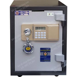 Két Sắt Việt Tiệp KW50CD Chính Hãng, Thép Đúc Khóa Điện Tử An Toàn