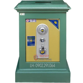 Két Sắt Việt Tiệp KW75C - Thép Chống Cháy, Khóa Cơ An Toàn, Thu Ngân Tuyệt Vời
