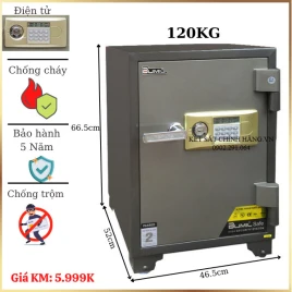 Két Sắt Điện Tử Chống Cháy Bumil BM120-DIGI Hàn Quốc Cao Cấp