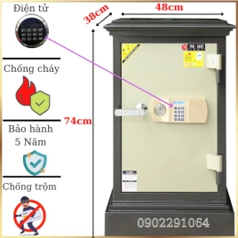 Két Sắt Điện Tử Chống Cháy Trusafe E45 Chính Hãng An Toàn Cho Gia Đình