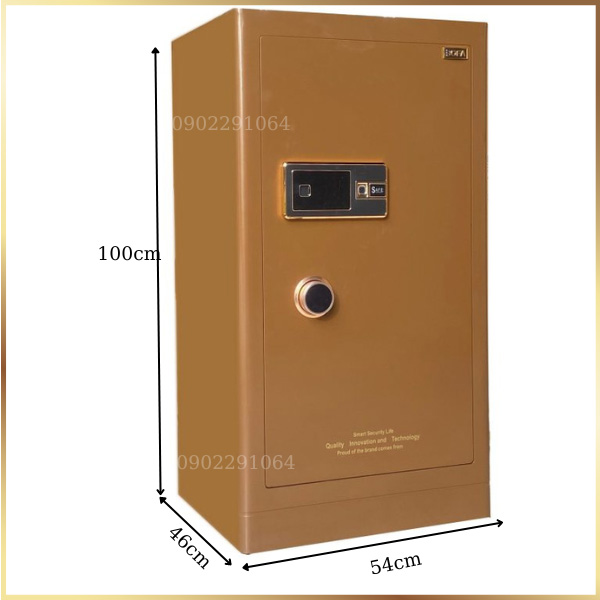 Két Sắt Vân Tay Bofa BFV-100BS2: An Toàn, Chống Cháy, Thép Đúc Hãng Bofa
