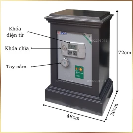 Két Sắt Điện Tử Việt Nhật VN75DT: An Toàn, Chống Cháy, Bảo Mật Cao
