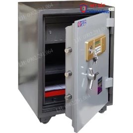 Két Sắt Điện Tử Việt Tiệp KW130E Chống Cháy, Bảo Hành 5 Năm, 2 Lớp Thép