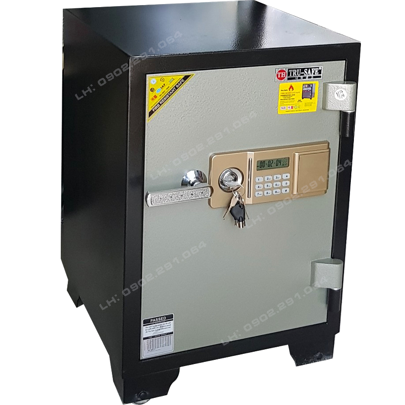 Két Sắt Điện Tử Trusafe E120: Chống Cháy, Bảo Mật Tối Ưu cho Công Ty