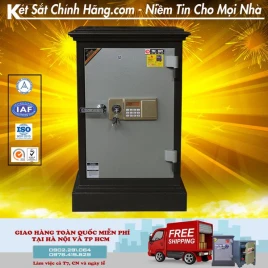 Két Sắt Trusafe E54ĐT Khóa Điện Tử Chống Cháy 5 Năm Bảo Hành