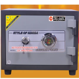 Két Sắt Gia Đình Trusafe C60: Chống Cháy, An Toàn, Thép 2 Lớp, Bảo Hành 5 Năm