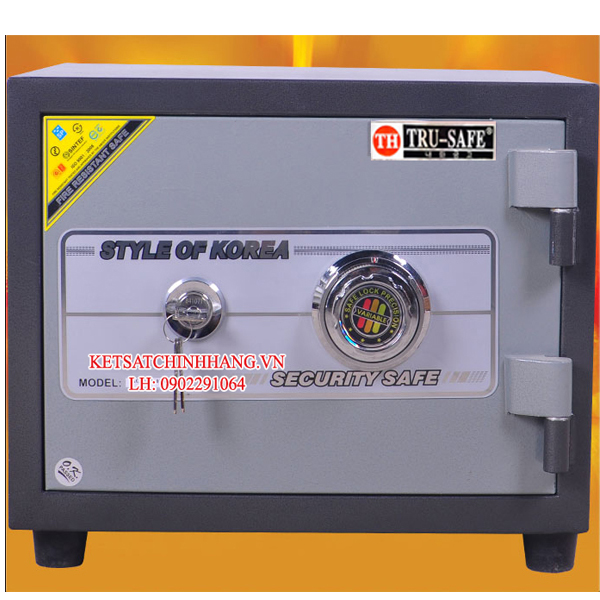 Két Sắt Gia Đình Trusafe C60: Chống Cháy, An Toàn, Thép 2 Lớp, Bảo Hành 5 Năm