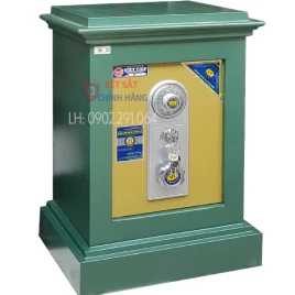 Két Sắt Gia Đình Việt Tiệp KA80 - Thép Đúc Chống Cháy, Bảo Hành 5 Năm
