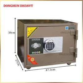Két Sắt Vân Tay Donghun DH38VT Chống Cháy An Toàn Cho Gia Đình Văn Phòng