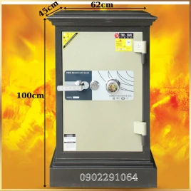 Két Sắt Trusafe C170KC Chống Cháy An Toàn Đạt Chuẩn Ngân Hàng