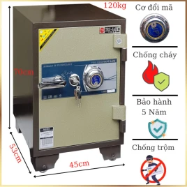 Trusafe KTS120 - Két Sắt Khóa Cơ Đổi Mã Chống Cháy An Toàn Hàn Quốc