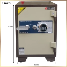 Két Sắt Chống Cháy Hàn Quốc Trusafe TH668 Điện Tử Cao Cấp An Toàn