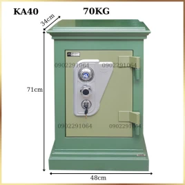 Két Sắt Hòa Phát KA40 Chính Hãng An Toàn Bằng Thép Không Gỉ