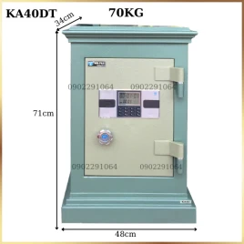 Két Sắt Điện Tử Hòa Phát KA40DT - Thép Không Gỉ, An Toàn, Bảo Hành 12 Tháng