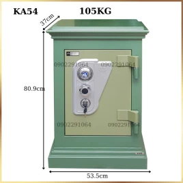 Két Sắt Hòa Phát KA54 Khóa Cơ - An Toàn, Bền Bỉ, Tiện Dụng