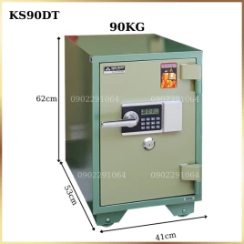 Két Sắt Hòa Phát KS90K1DT Điện Tử Chống Cháy Bảo Mật Cho Gia Đình