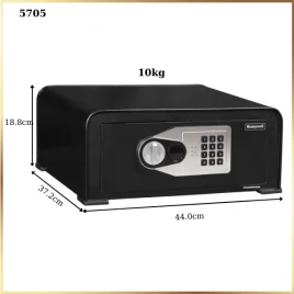 Két Sắt Mini Honeywell 5705: Bảo Mật Cao, Chất Liệu Thép, Khóa Điện Tử