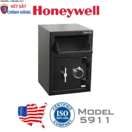 Két Sắt Honeywell 5911 Chính Hãng: Thép Cao Cấp, Khóa Cơ Bảo Mật Cao