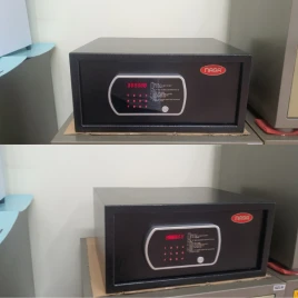 Két Sắt NAGA EG20LT Hàn Quốc - Cảm Ứng Tự Động, Thép Đúc Cao Cấp