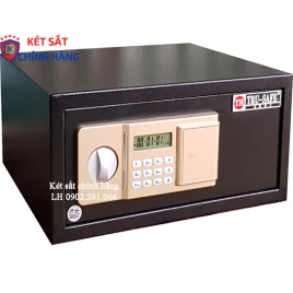 Két Sắt Trusafe KKS38Đ: Chống Cháy, Khóa Điện Tử Cao Cấp Cho Gia Đình Khách Sạn