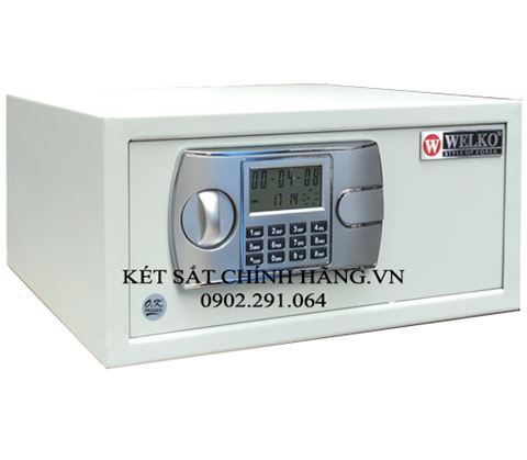 Két Sắt Mini Welko KS35 - Thép Cao Cấp An Toàn, Dùng Cho Khách Sạn & Gia Đình