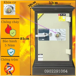 Két Sắt Cơ Chống Cháy Trusafe C54 - Thép Đúc An Toàn, Chống Trộm Hiệu Quả