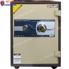 Két Sắt Trusafe HQ56KC Chống Cháy 2000°C, Thép 2 Lớp, Bảo Hành 5 Năm
