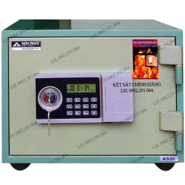 Két Sắt Chống Cháy Hòa Phát KS33N-DT: An Toàn, Bảo Mật, Sử Dụng Dễ Dàng