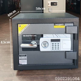 Két Sắt Mini Điện Tử TOKYO TKO43E Chính Hãng, Chống Cháy, Khóa An Toàn