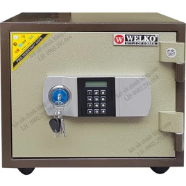 Két Sắt Mini Điện Tử Welko KCC38DT: Chống Cháy 1200°C - Bảo Hành 5 Năm