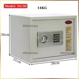 Két Sắt Khách Sạn NAGA NG300 - Thép Chống Oxy Hóa, Khóa Điện Tử