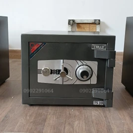 Két Sắt Mini Khóa Cơ Truly TS39 Thép Đúc An Toàn Chống Trộm 5 Năm Bảo Hành