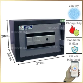 Két Sắt Thông Minh Việt Tiệp KW34FE Chống Cháy Kết Nối Điện Thoại An Toàn
