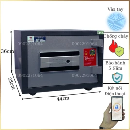 Két Sắt Mini Thông Minh Việt Tiệp KW39FE: An Toàn, Bảo Mật Cao, Chống Cháy
