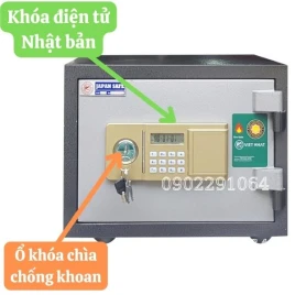 Két Sắt Mini Việt Nhật VN22DT: An Toàn Chống Cháy, Bảo Hành 5 Năm, Giá Tốt