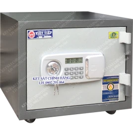 Két Sắt Mini Việt Tiệp KV28DT - Chống Cháy, Báo Động, Bảo Hành 5 Năm