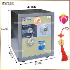 Két Sắt Mini Việt Tiệp KW22C Chống Trộm An Toàn Tiện Lợi Cho Gia Đình